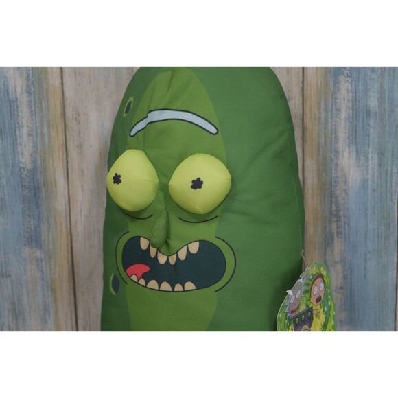 Rick and Morty Pickle Rick 21" Plush Sanchez Official 2025 Toy Factory NWT - Picture 2 of 11